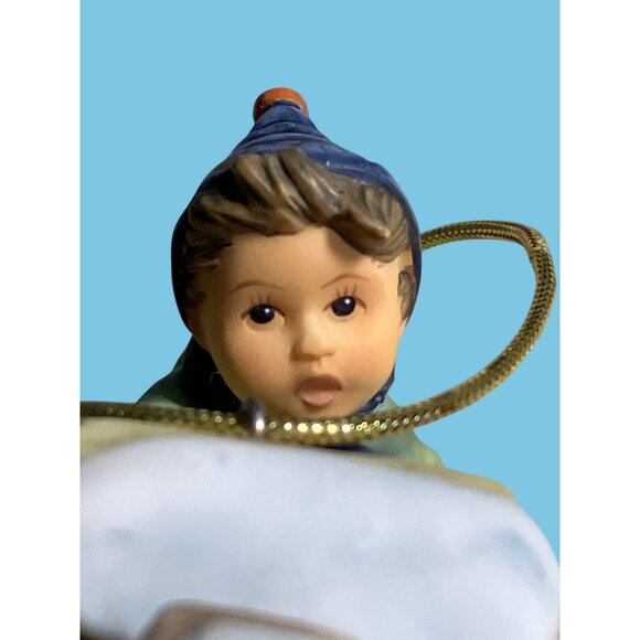 M.J. Hummel Goebel Christmas Ornament "Mail For Santa" Vintage - Picture 11 of 13